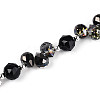 Glass and Acrylic and CCB Beads Strands MAK-T011-05A-3