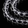Transparent Glass Beads Strands X-GLAA-T032-T6mm-13-3
