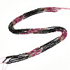Gradient Color Natural Multicolor Tourmaline Beads Strands G-T141-68B-2