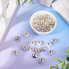 30Pcs Printed Transparent Resin European Beads RESI-TADJ0001-03D-4