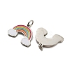 304 Stainless Steel Charms STAS-O003-02P-2