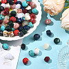 100Pcs 10 Styles Acrylic Beads OACR-FS0002-67-4