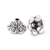 Tibetan Style Bell Filigree Bead Caps TIBE-A23845-AS-LF-2