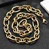 Ion Plating(IP) 304 Stainless Steel Mother and son Chain Necklaces LS-NJEW-M115-01-2