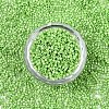 FGB 11/0 Grade A Baking Paint Glass Seed Beads SEED-S030-1035-3