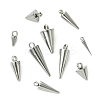 80Pcs 8 Styles Stainless Steel Pendants STAS-CJ0002-85-8
