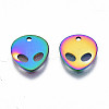 Ion Plating(IP) 201 Stainless Steel Charms LS-X-STAS-S119-136-2