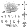14 Style Tibetan Style Alloy Pendants FIND-FS0001-42-5