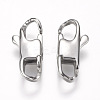 Tarnish Resistant 304 Stainless Steel Lobster Claw Clasps STAS-I082-13P-05-1