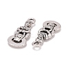 Tibetan Style Alloy Pendants TIBEP-GC147-AS-NR-2