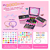 Children's DIY Treasure Jewelry Box AJEW-YWC0001-08-3