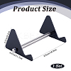 1-Tier Acrylic & Alloy Keyboard Display Stands ODIS-WH20003-02B-03-2