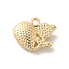 Rack Plating Alloy Charms PALLOY-O106-08G-02-2