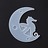 DIY Animal on the Crescent Moon Big Pendant Silhouette Silicone Molds LS-DIY-F125-01-4