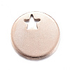 Ion Plating(IP) 304 Stainless Steel Charms LS-STAS-D167-06RG-1