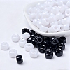 Opaque Acrylic European Beads PL338-M3-1