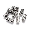 Tibetan Style Alloy Bead Spacer Bars TIBE-A16787-TAS-NR-1