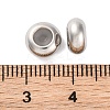 202 Stainless Steel Beads STAS-P238-10P-B-3