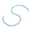 Handmade Electroplate Glass Beaded Chains AJEW-JB00528-07-2