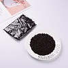 Baking Paint Glass Seed Beads SEED-US0003-4mm-K18-5