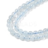 Grade A Natural Aquamarine Round Bead Strands LS-G-L417-13-A01-3