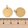 Ion Plating(IP) 304 Stainless Steel Pendants LS-STAS-I311-32E-G-2