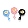 Rack Plating Spray Painted Alloy Enamel Pendants FIND-N011-28-1