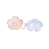 Transparent Plastic Bead Caps KY-Q005-02A-M01-3