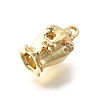 Brass Micro Pave Cubic Zirconia Pendants LS-KK-Q035-15G-01-2