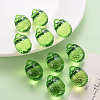 Autumn Theme Transparent Acrylic Pendants TACR-T024-04B-925-7