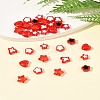 200Pcs 6 Styles Transparent & Opaque Acrylic Beads TACR-FS0001-54F-10