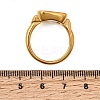304 Stainless Steel Pave Single Cubic Zirconia Finger Rings for Women RJEW-K316-05G-5