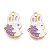 Eco-Friendly Zinc Alloy Pendants FIND-N048-58A-NR-2