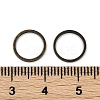 Rack Plating Brass Linking Rings KK-P286-01B-AB-3