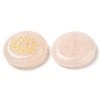 Natural Rose Quartz Cabochons G-C158-04A-2