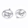 Non-Tarnish 201 Stainless Steel Pendants STAS-T044-198P-2