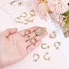 16Pcs 304 Stainless Steel Stud Earring Findings STAS-BBC0010-20D-3