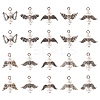 20Pcs 20 Style Glass Pearl Pendants PALLOY-TAC0142-3