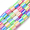 Handmade Polymer Clay Bead Strands CLAY-ZX006-01M-2