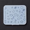 Line & Ring & Heart & Star & Crown & Square & Rectangle & Acanthosphere Filling Silicone Molds LS-DIY-M029-02-1