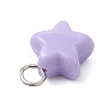 Opaque Acrylic Pendants PALLOY-JF04199-02-5