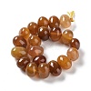 Natural Agate Beads Strands G-G021-03B-16-3