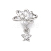 Brass Micro Pave Cubic Zirconia Pendants KK-U042-12P-1