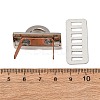 Zinc Alloy and Copper Bag Shoes Buckle Clips FIND-WH0063-91P-RS-3