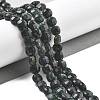 Natural Black Jade Beads Strands G-C179-A14-02-5