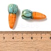 Food Theme Handmade Porcelain Beads LS-PORC-NH0001-02-3