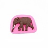 Elephant Design DIY Food Grade Silicone Molds LS-AJEW-L054-30-1