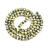 Baking Paint Glass Beads Strands DGLA-N003-8mm-A04-2