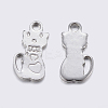 Non-Tarnish 304 Stainless Steel Kitten Charms LS-STAS-F159-50P-2
