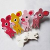 Cartoon Shaped Painting Buttons for Clothes NNA112T-1